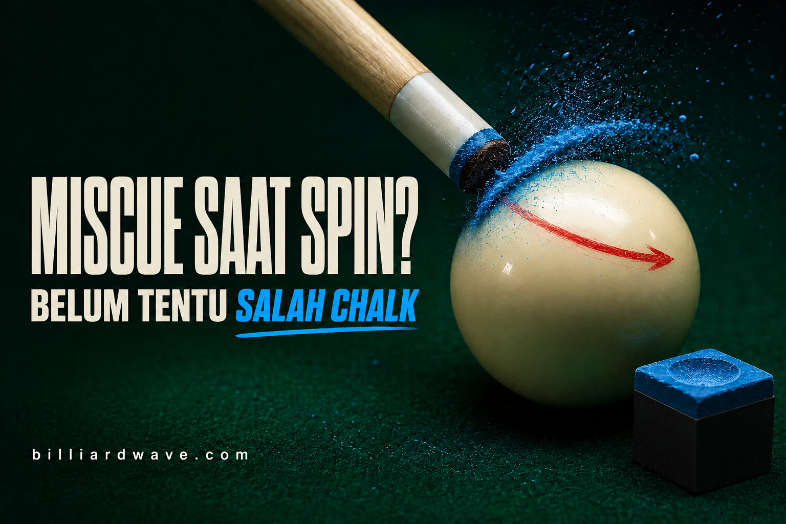 penyebab miscue biliar saat spin