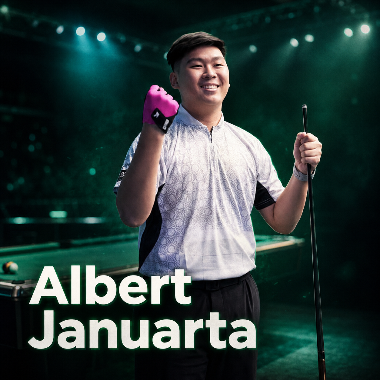 Albert Januarta, atlet biliar muda Indonesia peraih juara dunia biliar junior