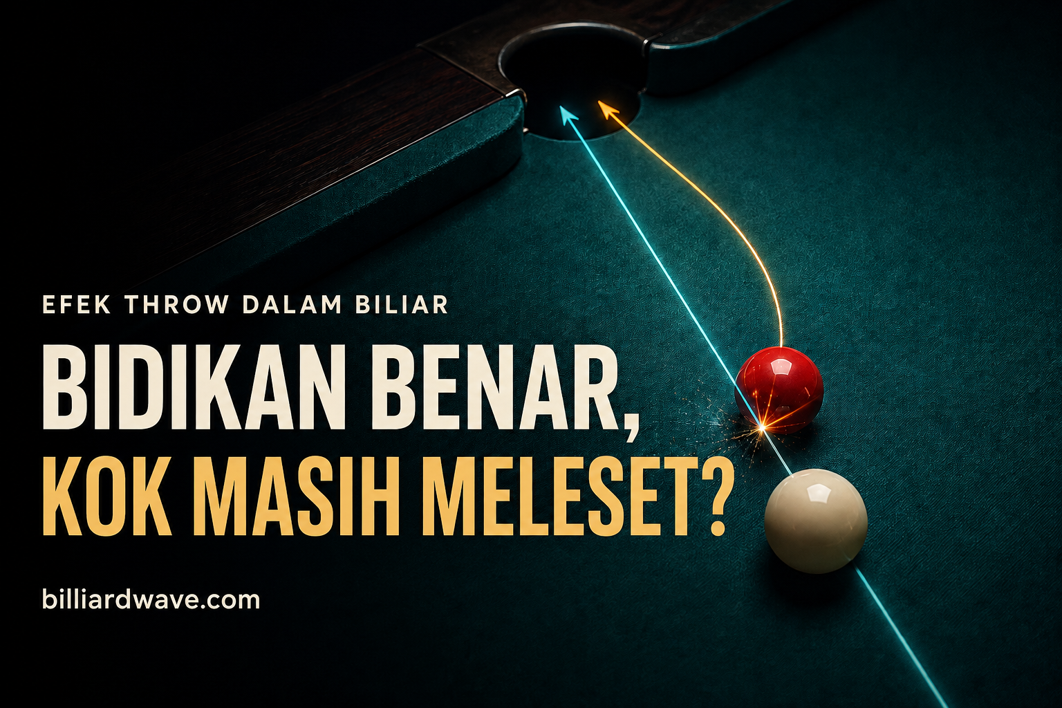 efek throw dalam biliar